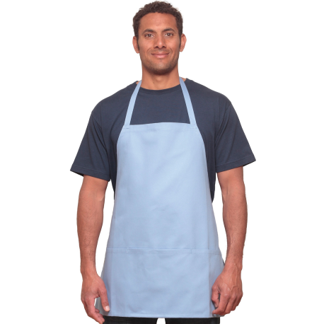 Line Twill Apron Black